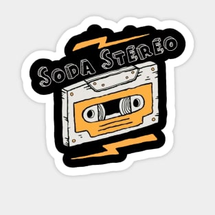 Vintage -Soda Stereo Sticker